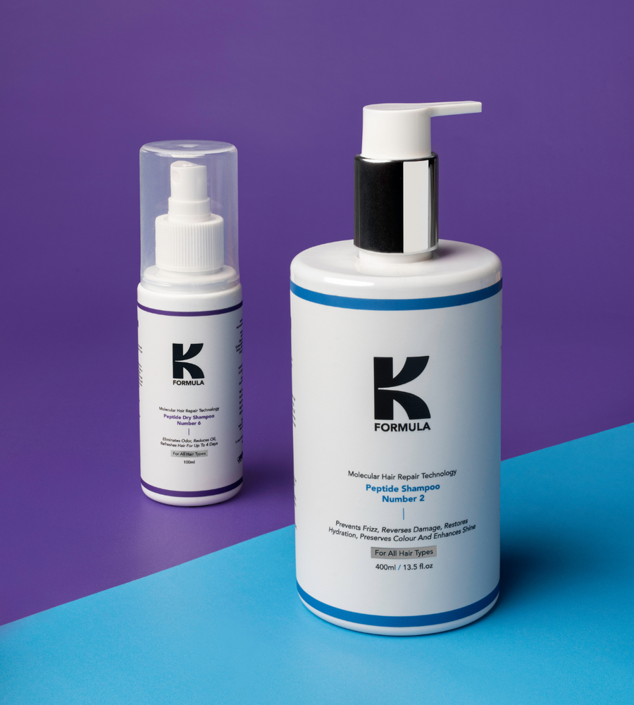 Peptide Shampoo and Dry Shampoo