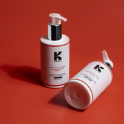 Peptide-infused treatment promoting effective hair growth and scalp nourishment for healthier, stronger hair.