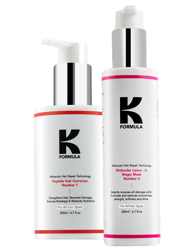 Peptide Hair Corrector and Magic Mask