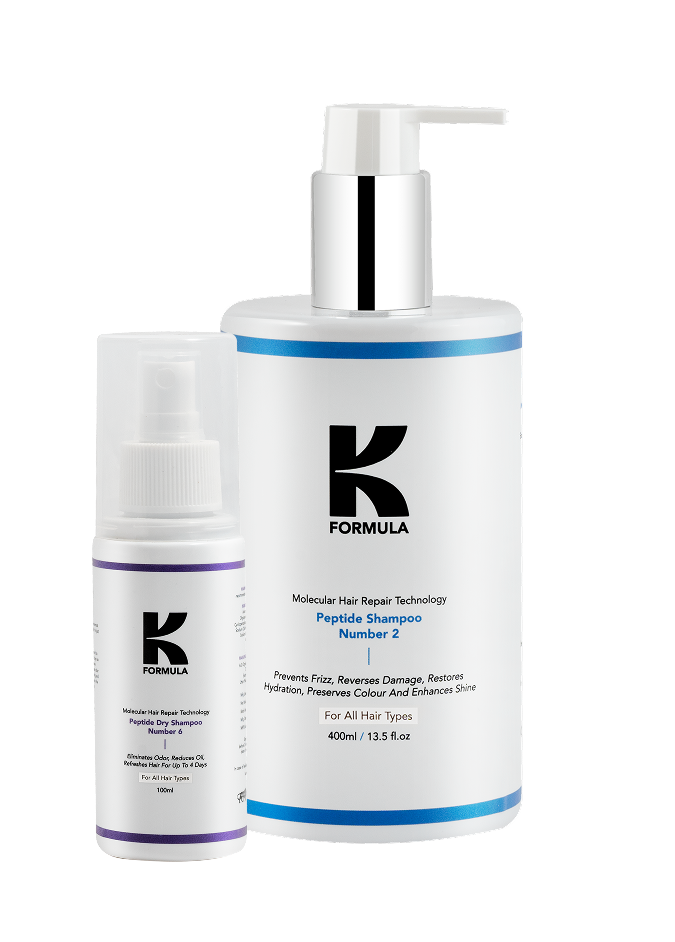 Peptide Shampoo and Dry Shampoo