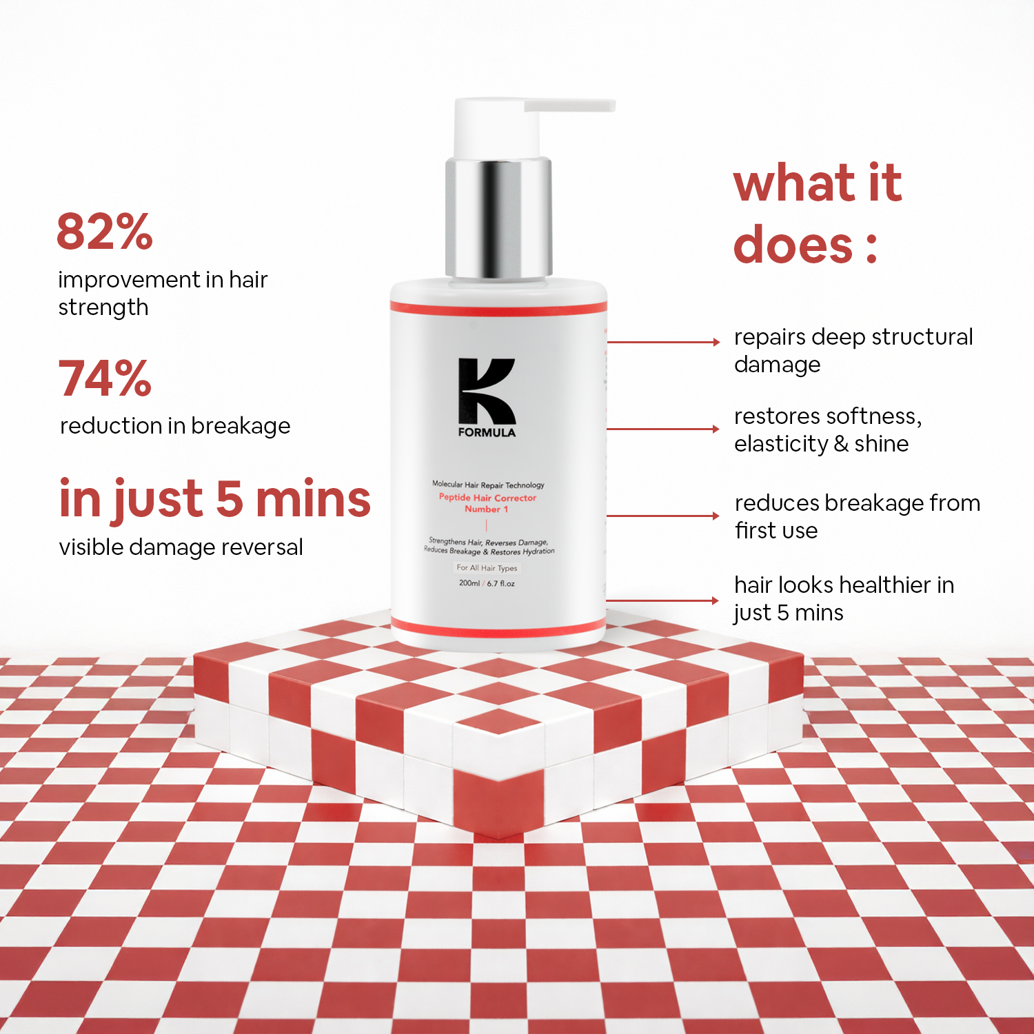 Peptide Hair Corrector